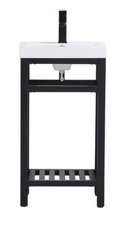 Elegant Lighting - VF14018BK - Single Bathroom Vanity - Raya - black