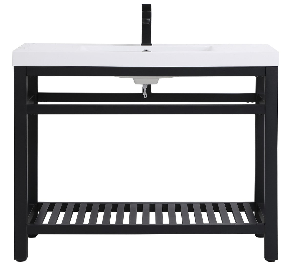 Elegant Lighting - VF14042BK - Single Bathroom Vanity - Raya - black