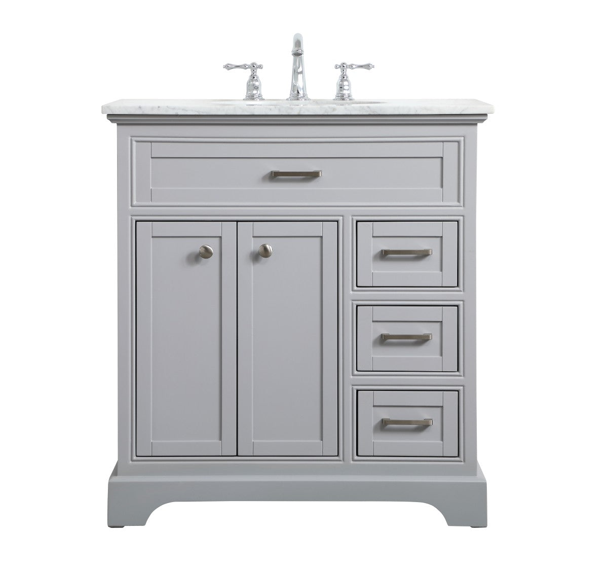 Elegant Lighting - VF15032GR - Single Bathroom Vanity - Americana - grey