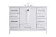 Elegant Lighting - VF18848WH - Single Bathroom Vanity - Irene - White
