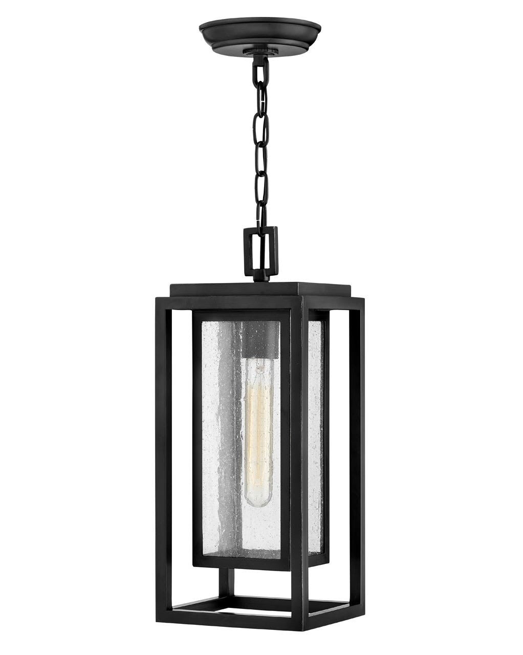 Hinkley - 1002BK - LED Hanging Lantern - Republic - Black