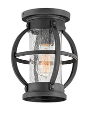 Hinkley - 21003MB - LED Flush Mount - Chatham - Museum Black