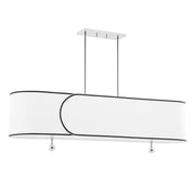 Mitzi - H381905-PN - Five Light Linear - Zara - Polished Nickel
