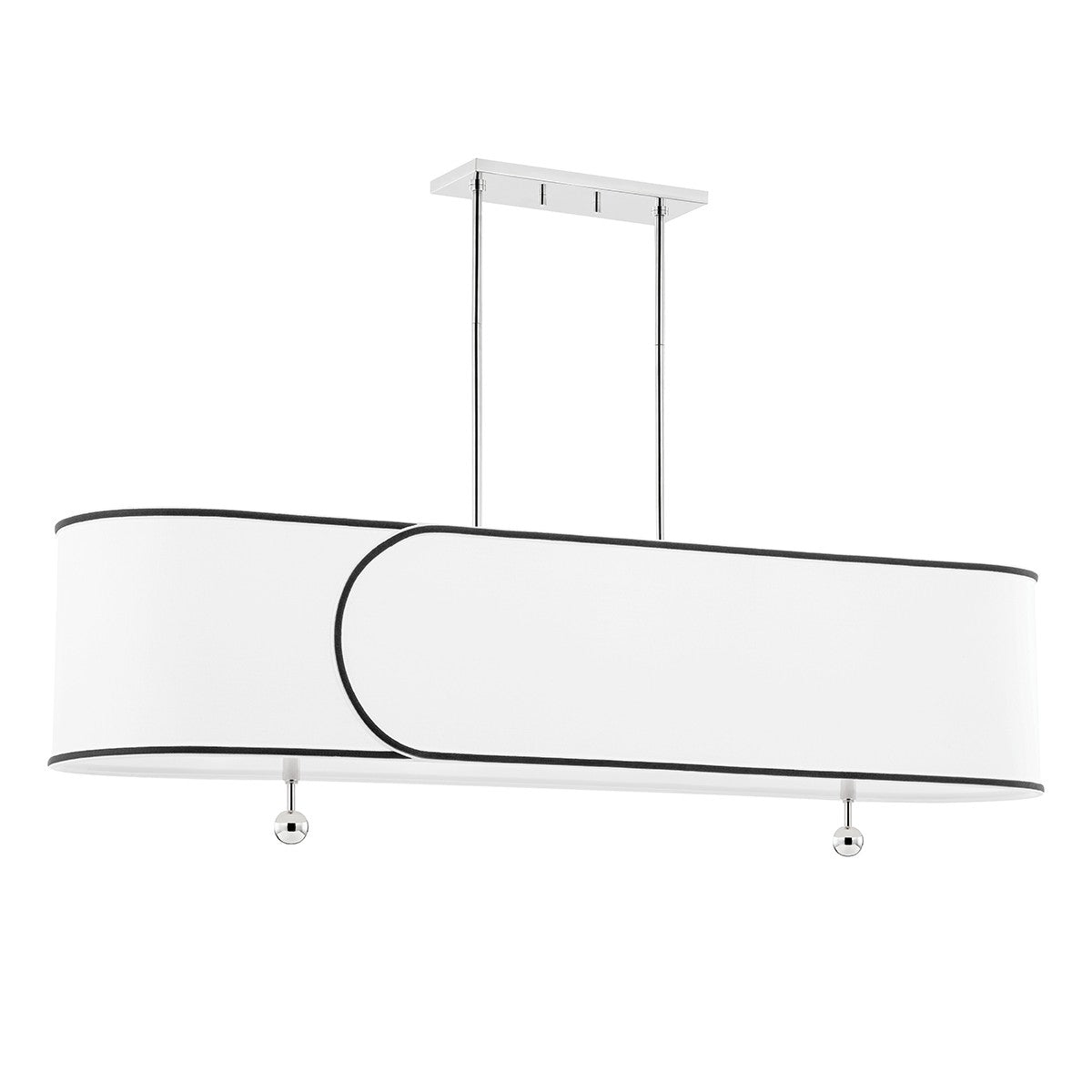 Mitzi - H381905-PN - Five Light Linear - Zara - Polished Nickel