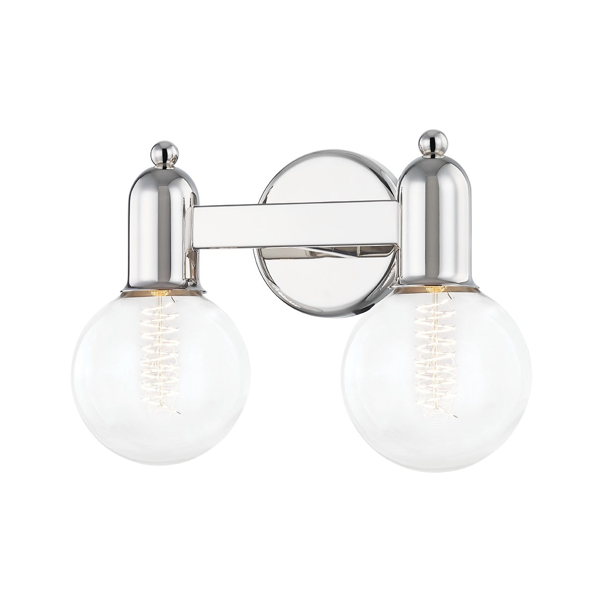 Mitzi - H419302-PN - Two Light Bath and Vanity - Bryce - Polished Nickel