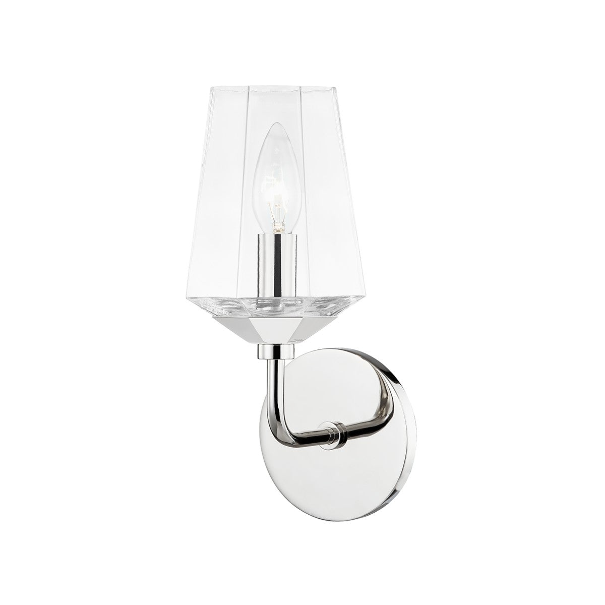 Mitzi - H420301-PN - One Light Bath and Vanity - Kayla - Polished Nickel