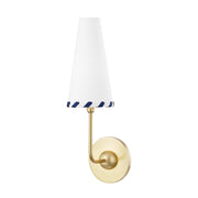 Mitzi - H436101-AGB - One Light Wall Sconce - Cassie - Aged Brass