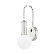 Mitzi - H444101-PN - One Light Wall Sconce - Gabby - Polished Nickel