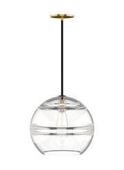 Visual Comfort Modern - 700TDSDNLPCR-LED927 - LED Pendant - Sedona - Aged Brass