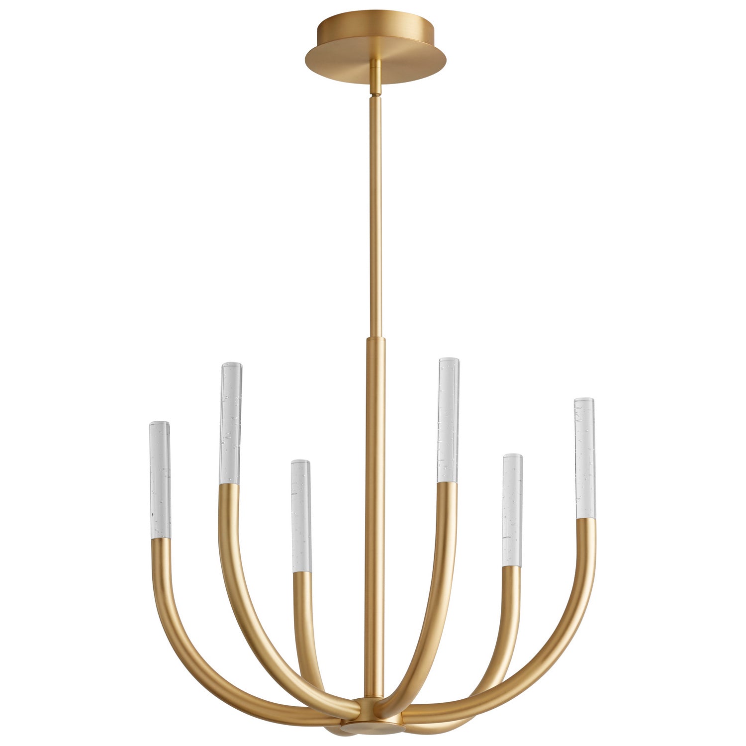 Quorum - 3-657-40 - LED Ceiling Mount - Presto! - Aged Brass