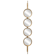 Uttermost - 09666 - Mirror - Button - Gold Leaf