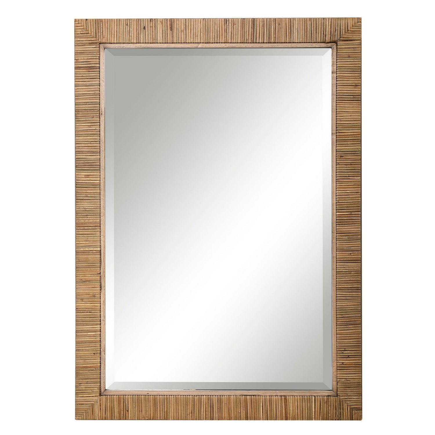 Uttermost - 09671 - Mirror - Cape - Natural Rattan