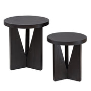 Uttermost - 25467 - Nesting Tables, S/2 - Nadette - Dark Espresso