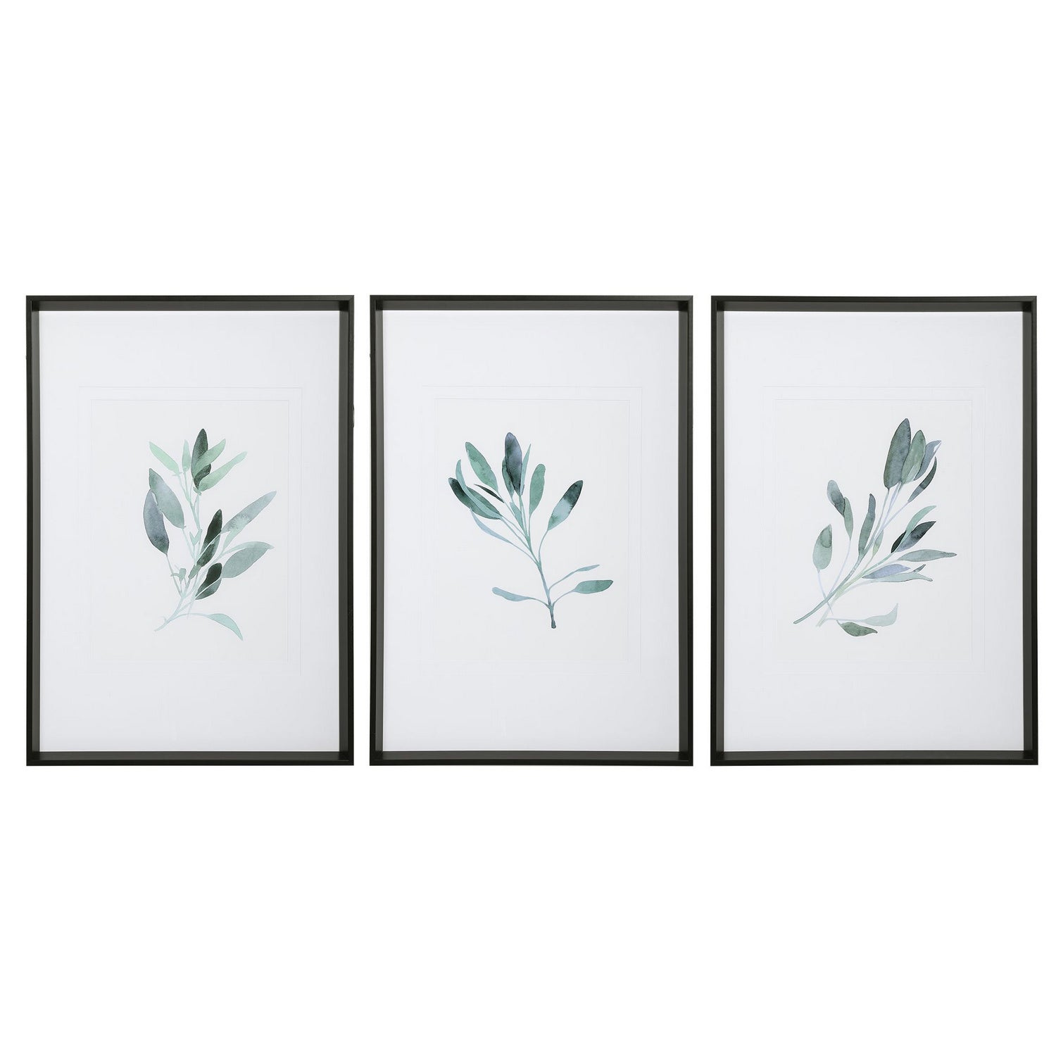Uttermost - 33723 - Wall Art - Simple Sage - Black