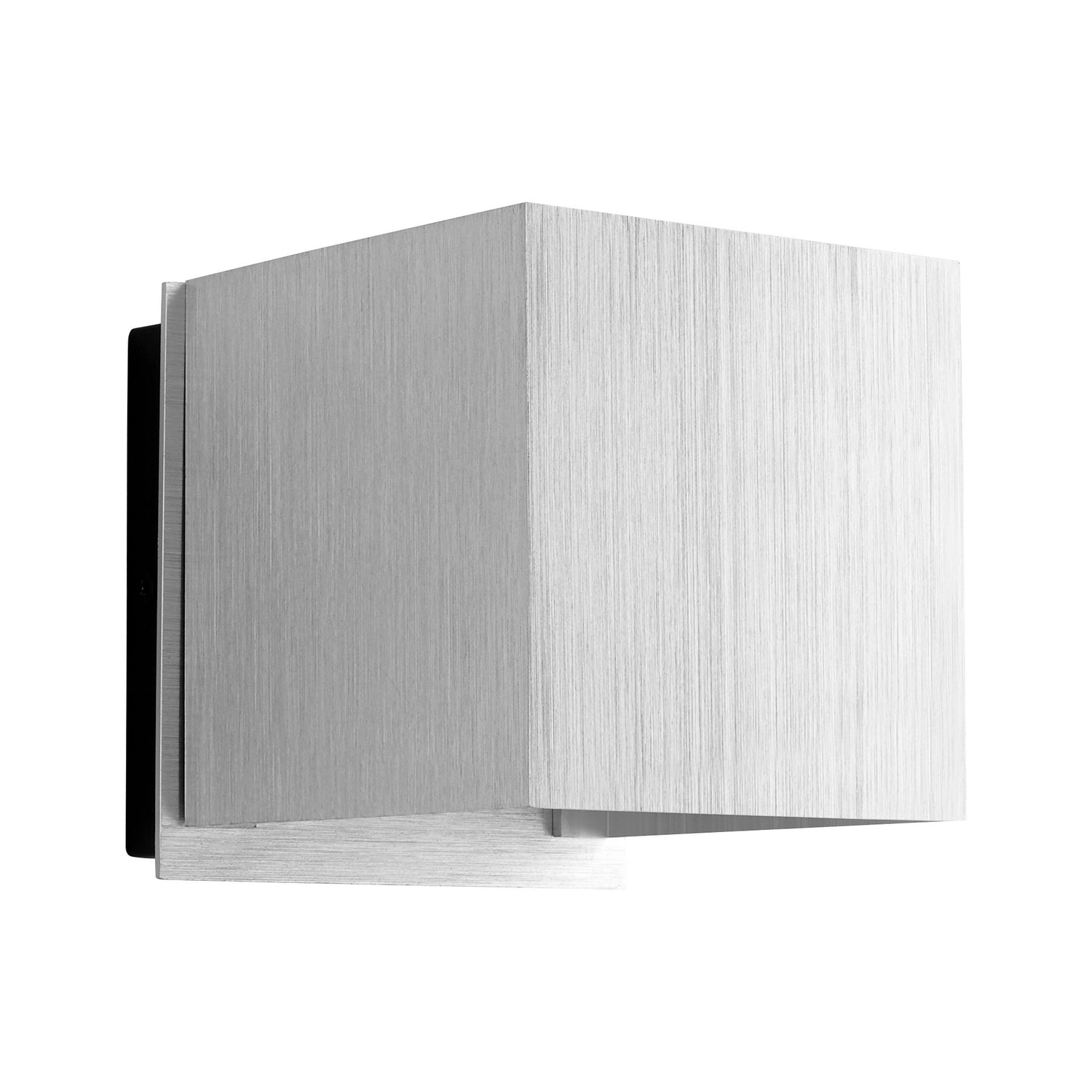 Quorum - 3-735-16 - LED Outdoor Lantern - Kubo - Brushed Aluminum