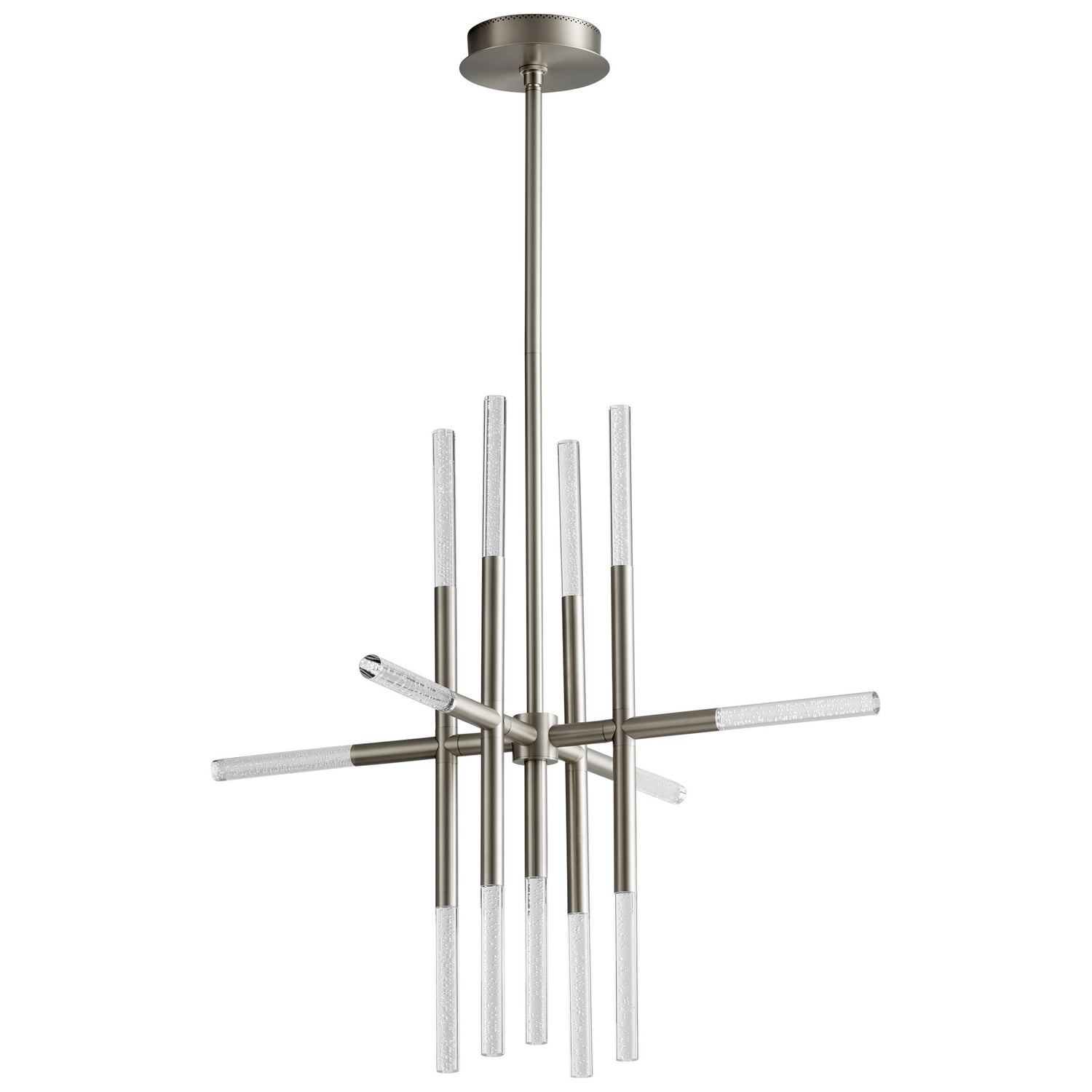 Quorum - 3-697-24 - LED Ceiling Mount - Moxy - Satin Nickel