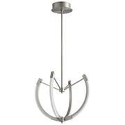 Quorum - 3-6140-24 - LED Ceiling Mount - Utopia - Satin Nickel