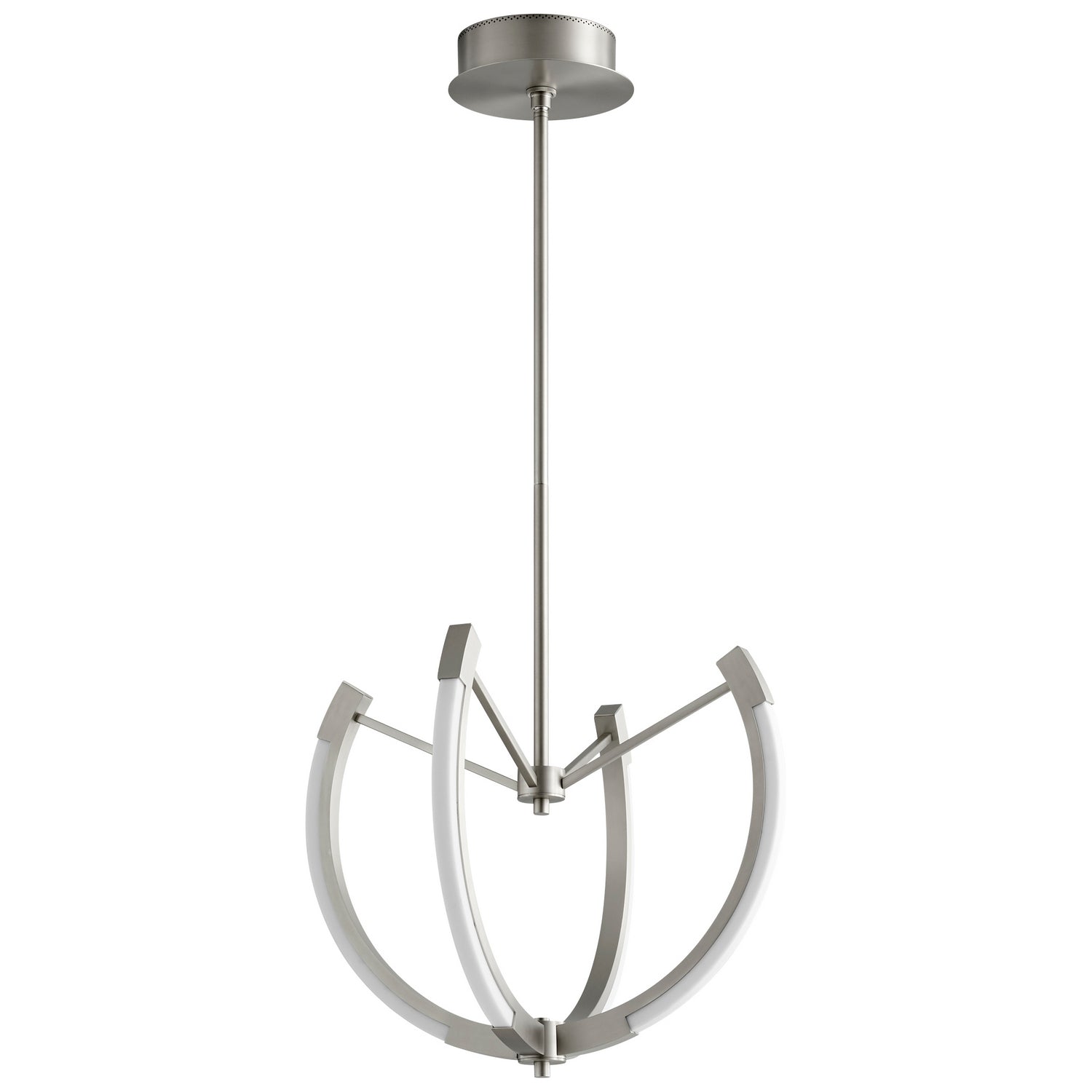 Quorum - 3-6140-24 - LED Ceiling Mount - Utopia - Satin Nickel