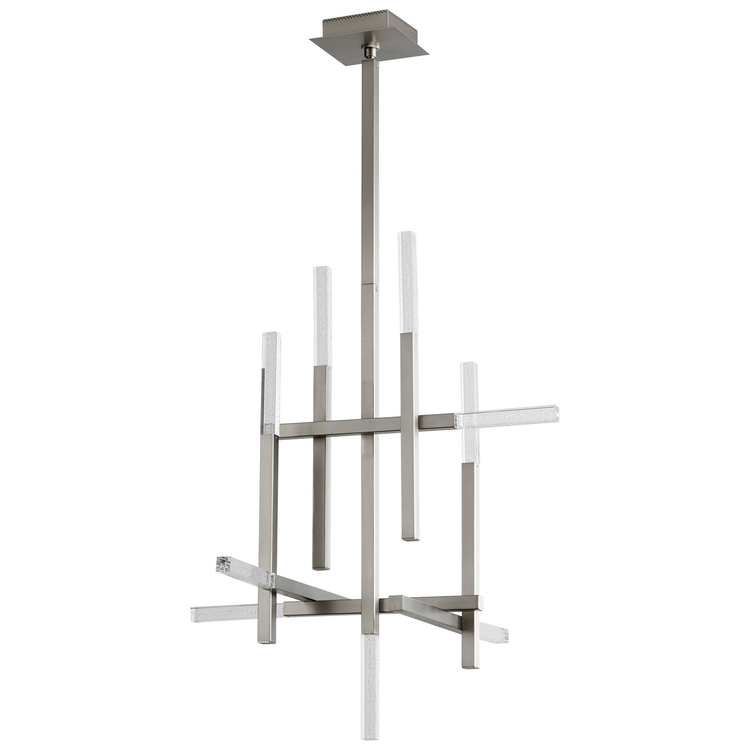 Quorum - 3-636-24 - LED Ceiling Mount - Atlantis - Satin Nickel