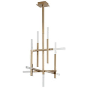 Quorum - 3-636-40 - LED Ceiling Mount - Atlantis - Aged Brass