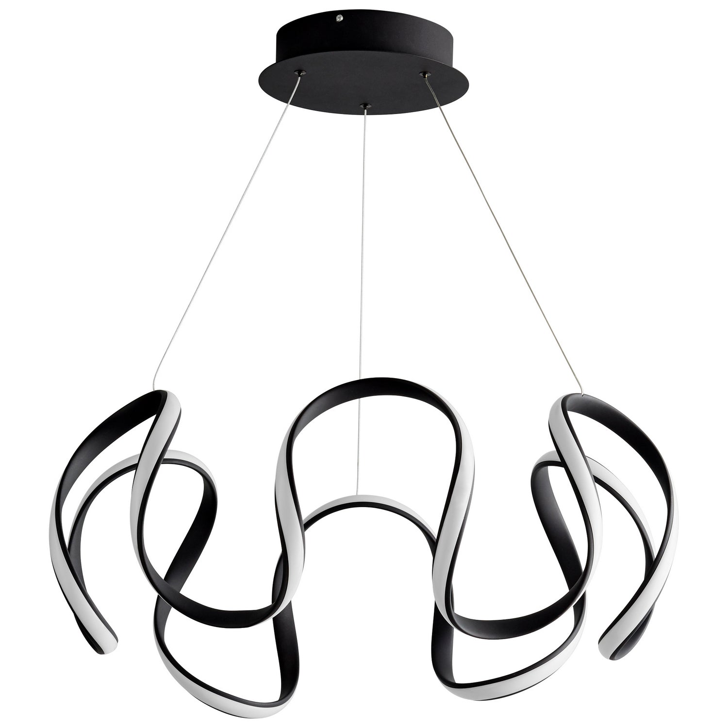Quorum - 3-61-15 - LED Ceiling Mount - Cirro - Black
