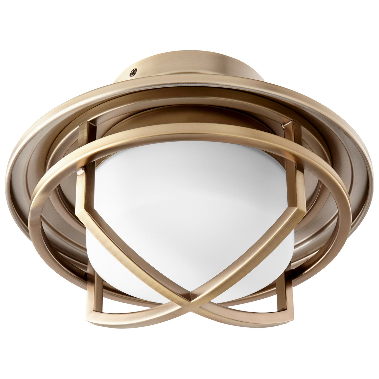 Quorum - 3-1084-40 - LED Fan Light Kit - Fleet - Aged Brass