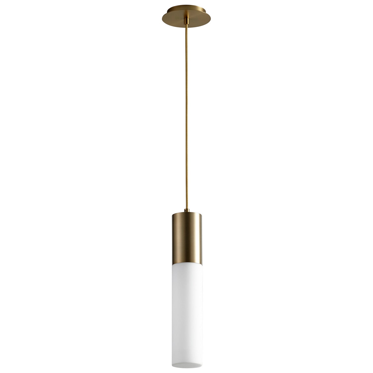 Quorum - 3-653-140 - LED Pendant - Magnum - Aged Brass