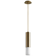 Quorum - 3-654-140 - LED Pendant - Opus - Aged Brass