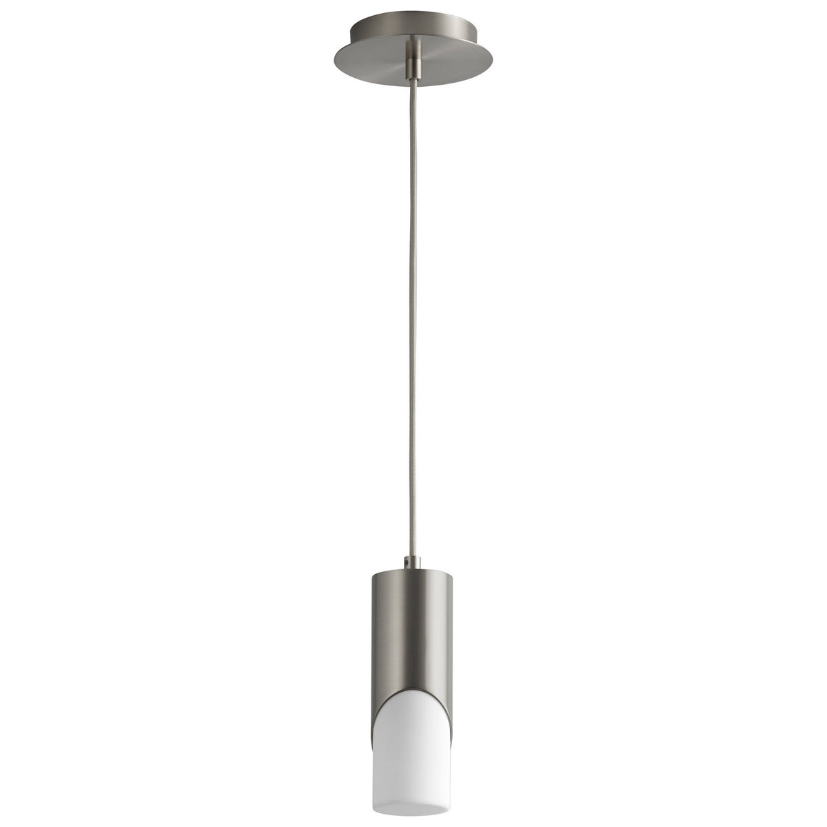 Quorum - 3-667-224 - LED Pendant - Ellipse - Satin Nickel