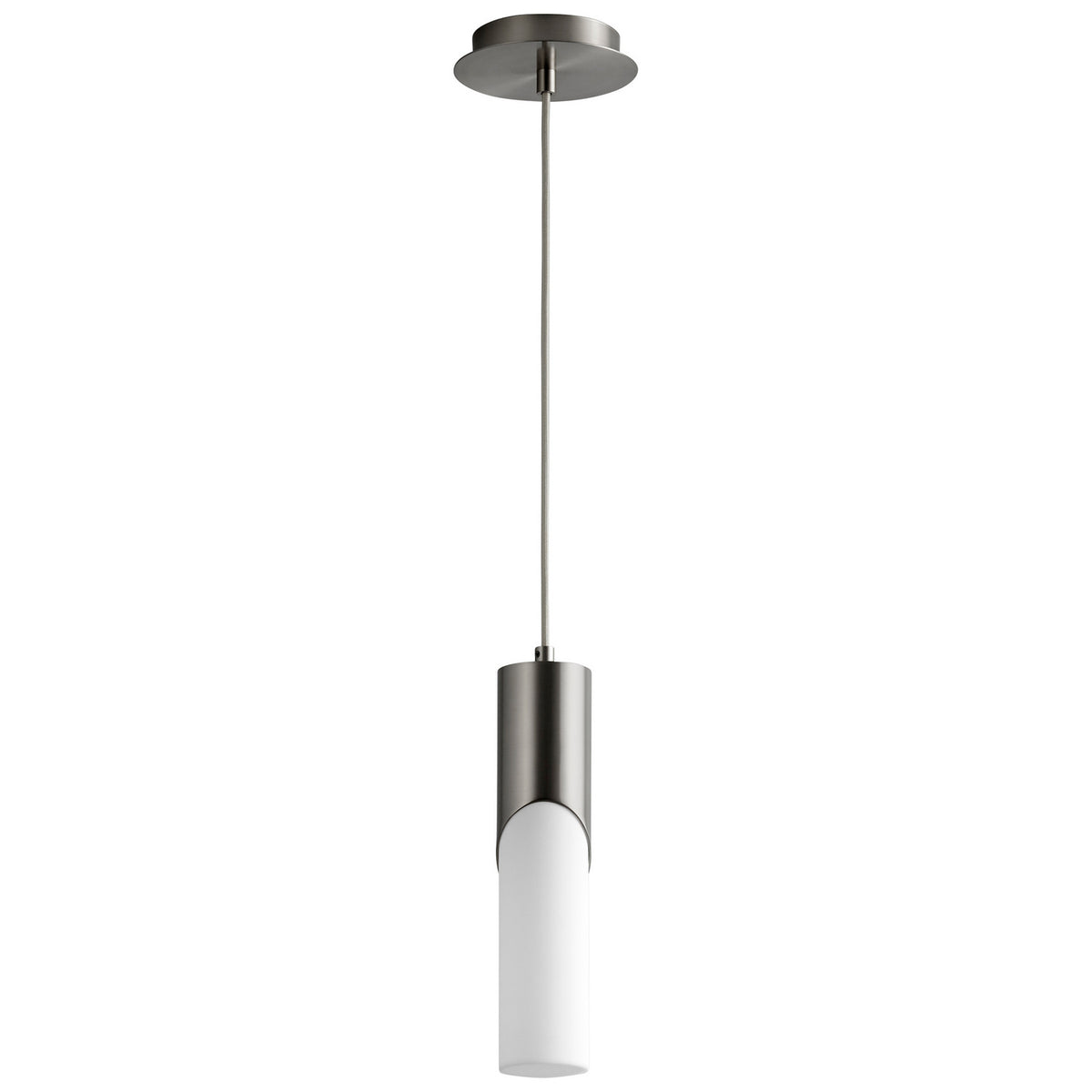 Quorum - 3-668-224 - LED Pendant - Ellipse - Satin Nickel