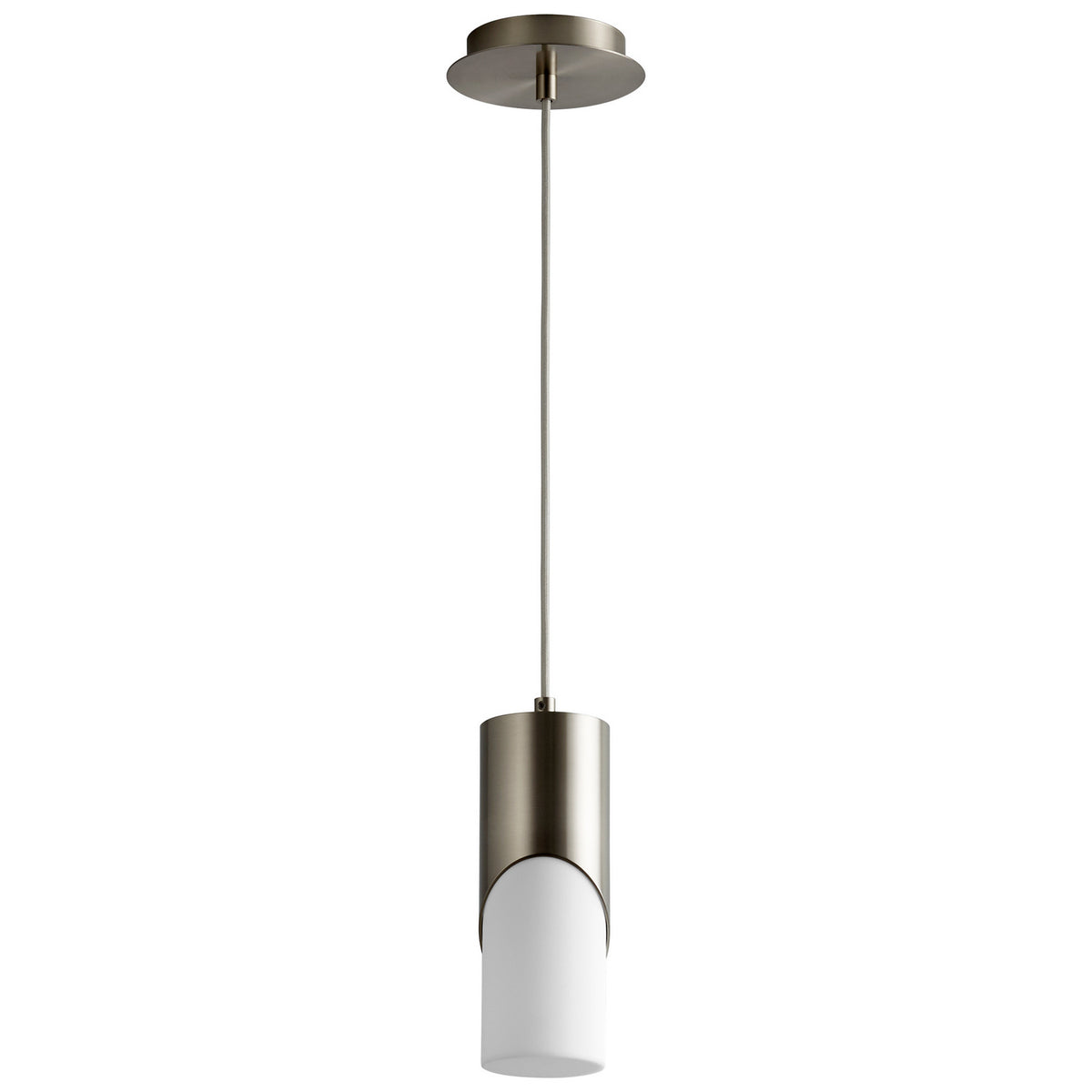 Quorum - 3-677-224 - LED Pendant - Ellipse - Satin Nickel