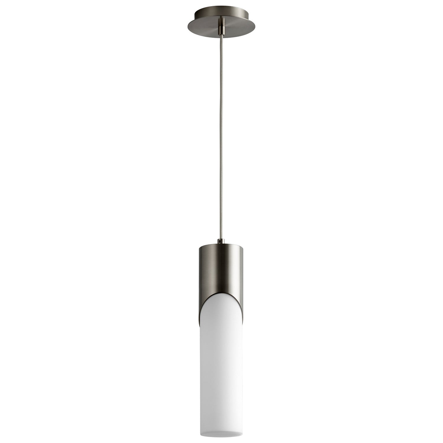 Quorum - 3-678-124 - LED Pendant - Ellipse - Satin Nickel