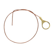 Satco - 80-1966 - 1/4 Ip Round Ground Lug - Bare Copper