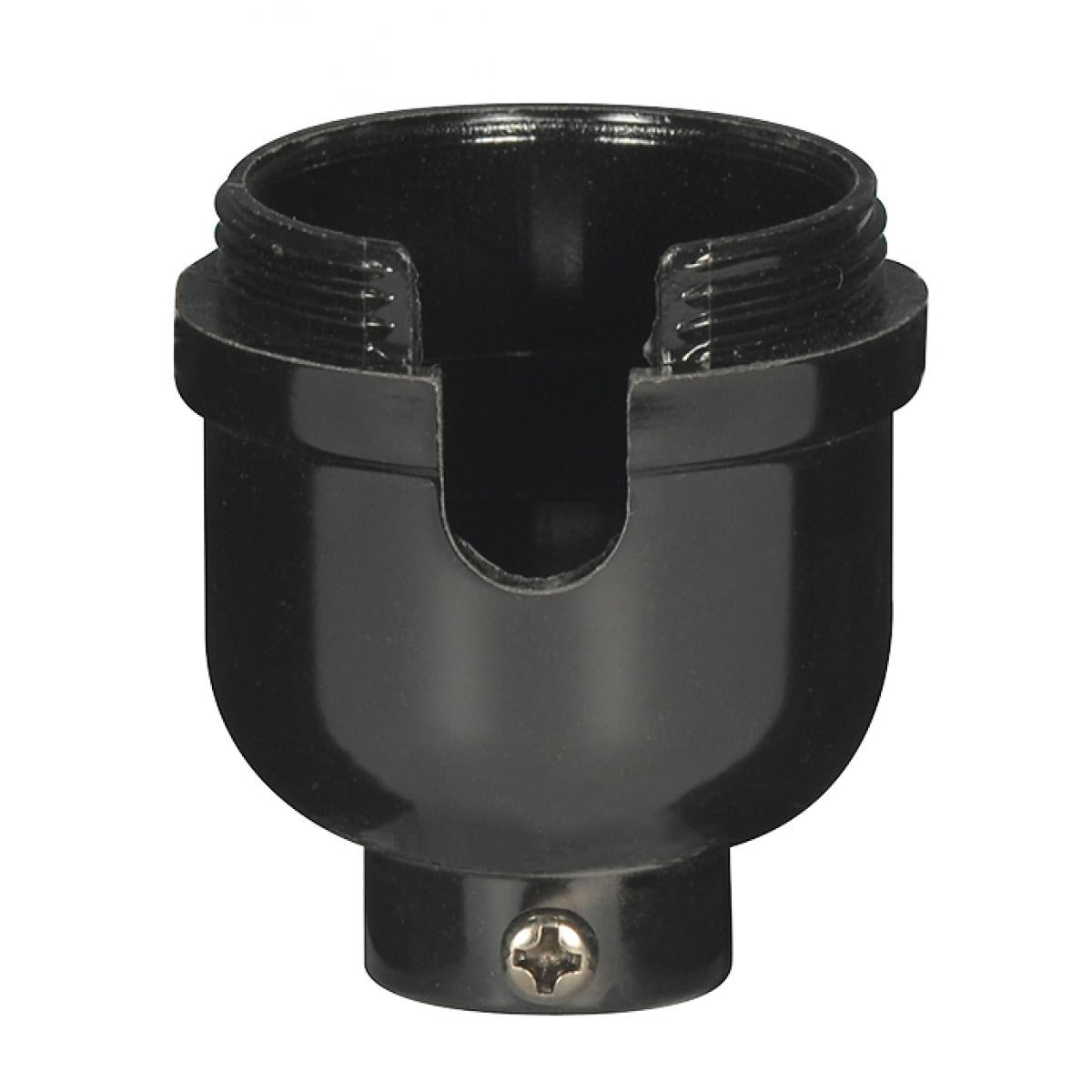 Satco - 80-2135 - 1/8 Ip Cap Only - Black