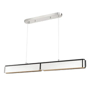 Hudson Valley - 2948-BN/BK - LED Island Pendant - Tribeca - Burnished Nickel/Black Combo