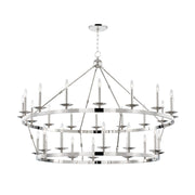 Hudson Valley - 3228-PN - 28 Light Chandelier - Allendale - Polished Nickel