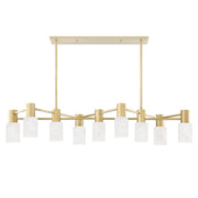 Hudson Valley - 4248-AGB - LED Island Pendant - Centerport - Aged Brass