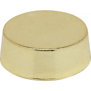 Satco - 90-1050 - 1" Plain Knob - Polished Brass