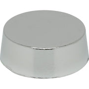 Satco - 90-1051 - 1" Plain Knob - Polished Chrome