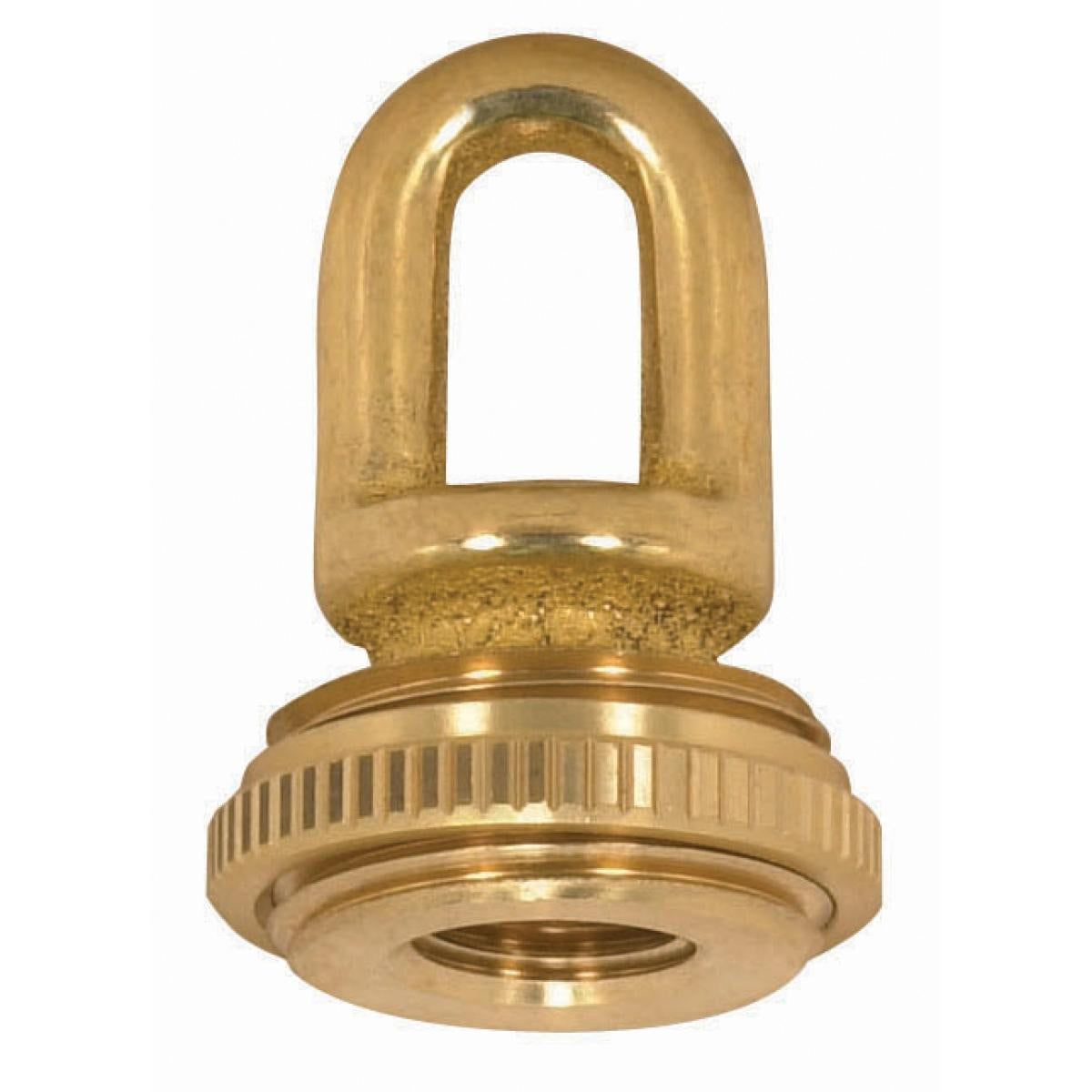 Satco - 90-1571 - 1/4 Ip Matching Screw Collar Loop With Ring - Gold