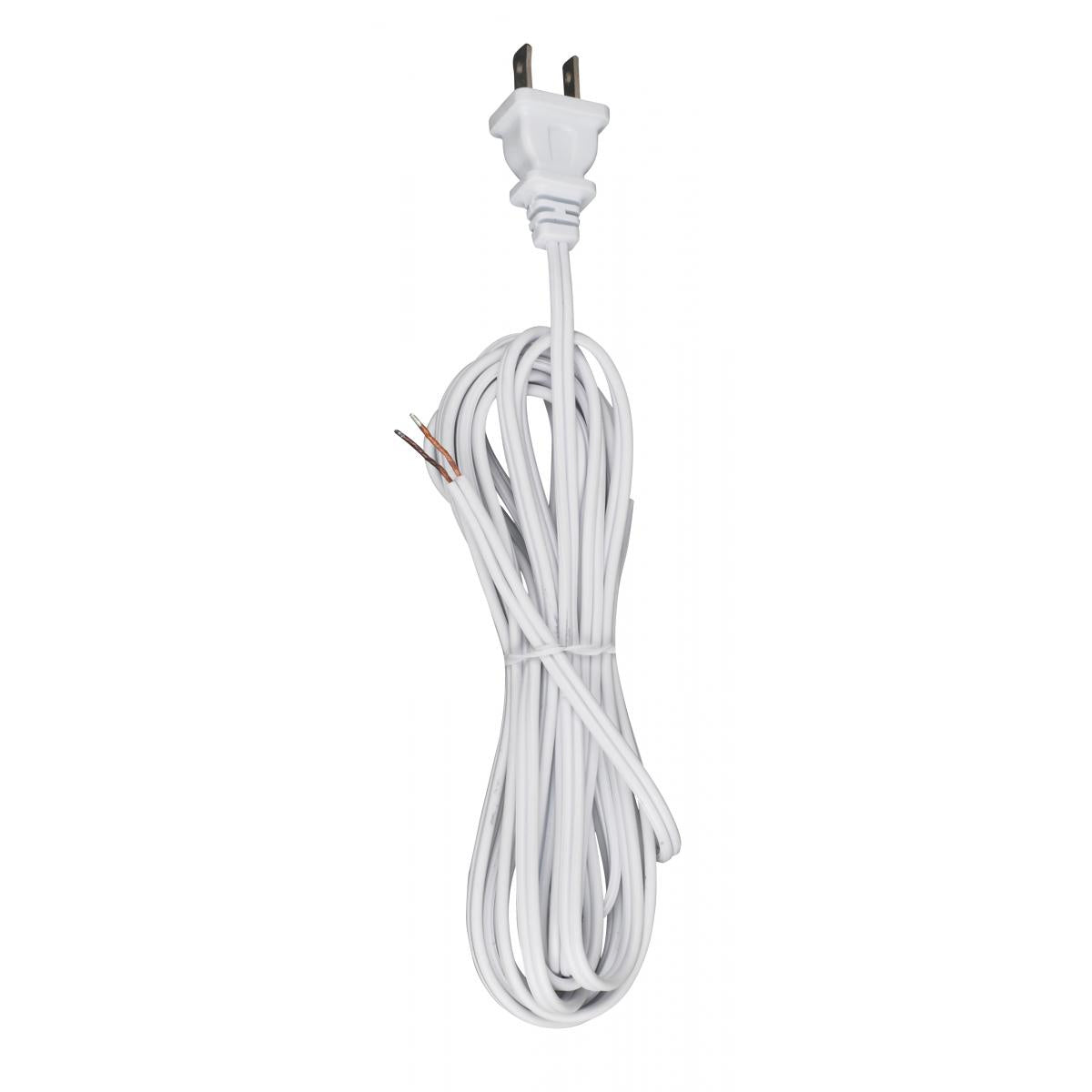 Satco - 90-2033 - 12'Cord Set - White