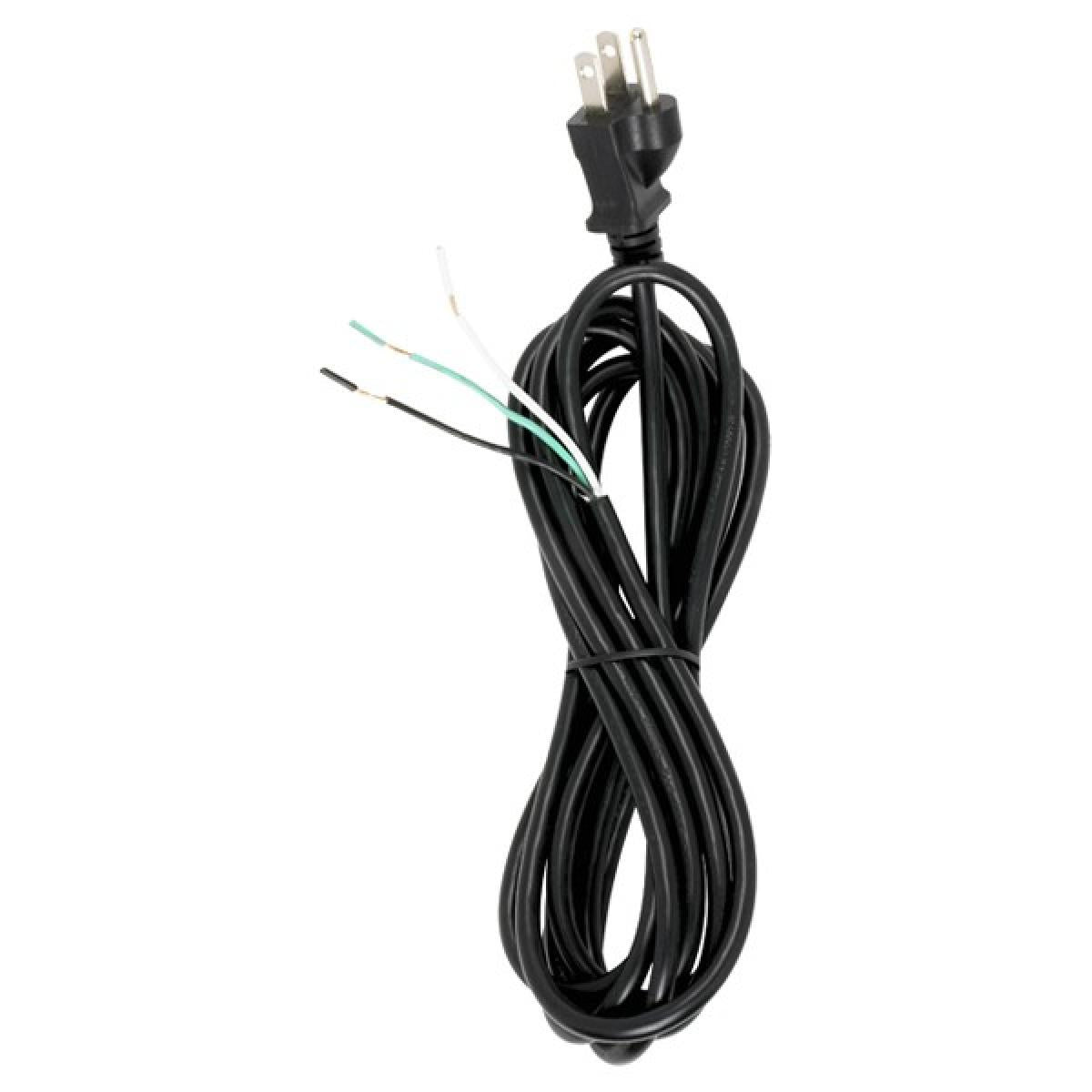Satco - 90-2086 - 10'Cord Set - Black
