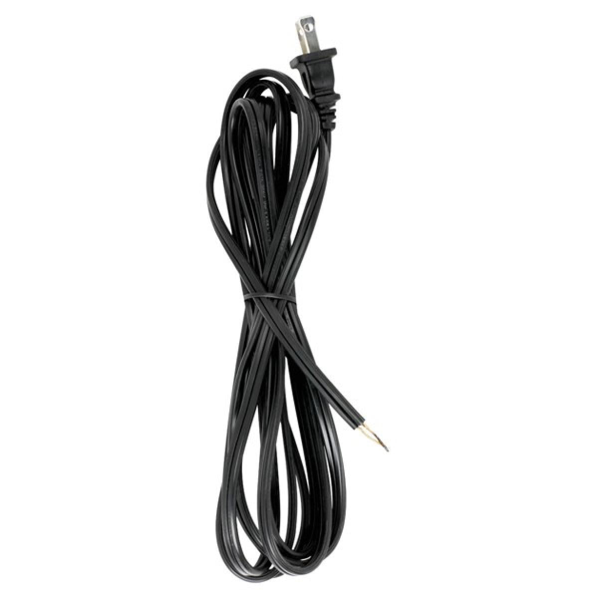Satco - 90-2185 - 10'Cord Set - Black