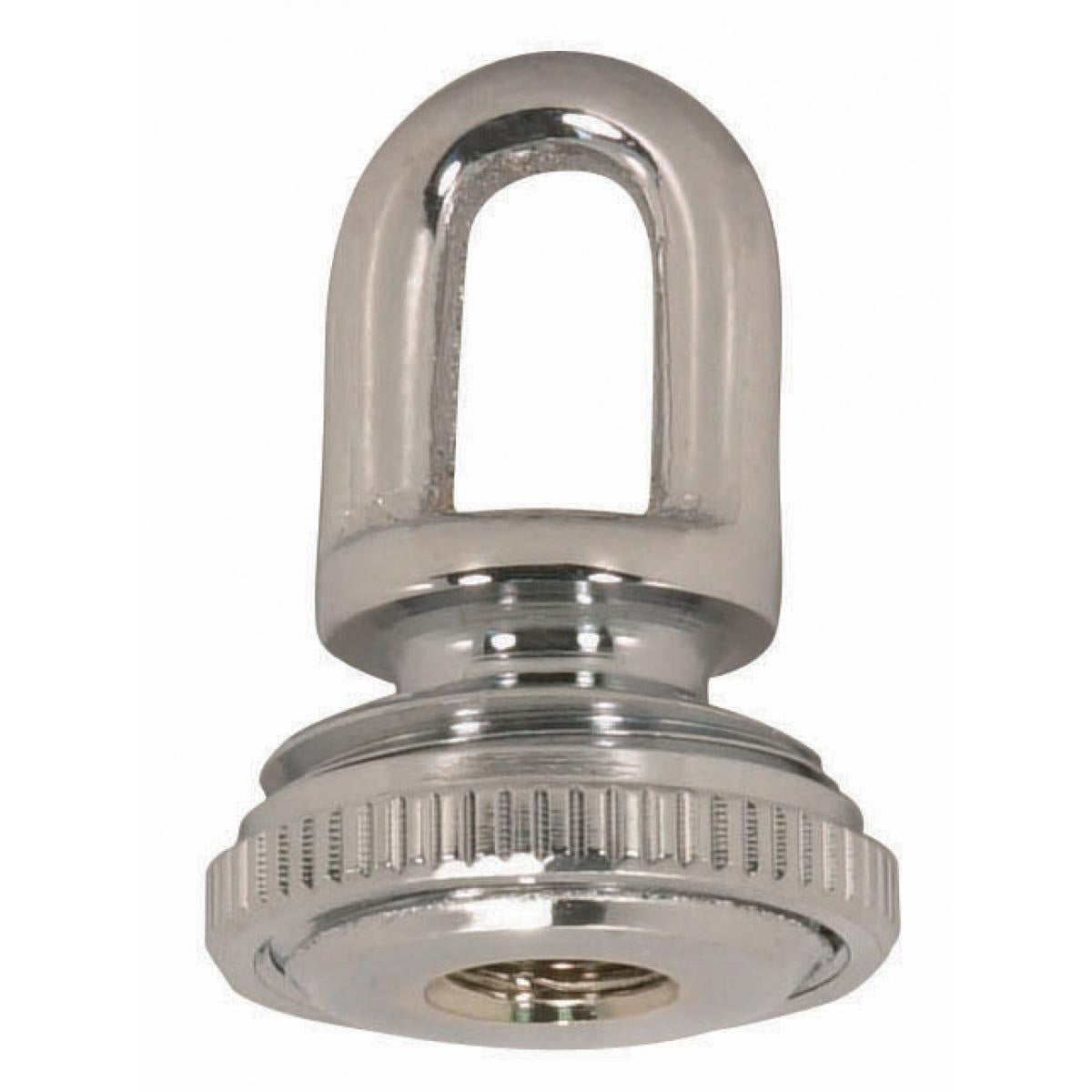 Satco - 90-2301 - 1/8 Ip Screw Collar Loop With Ring - Polished Chrome