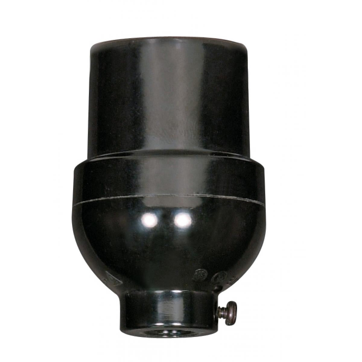 Satco - 90-458 - 1/8 Ip Cap - Black