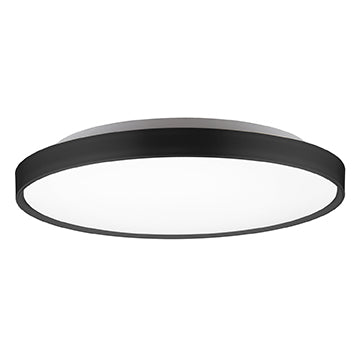 Kuzco Lighting - FM43522-BK - LED Flush Mount - Brunswick - Black|White
