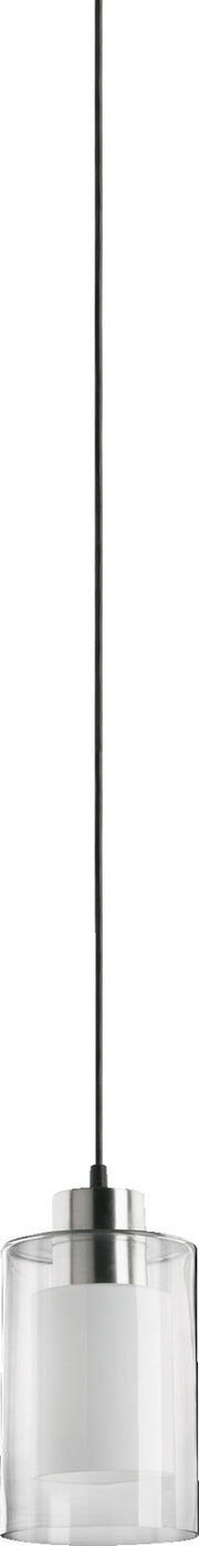 Quorum - 882-65 - One Light Pendant - Cameron - Satin Nickel|Clear|White