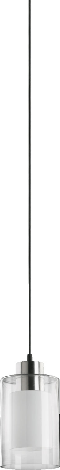 Quorum - 882-65 - One Light Pendant - Cameron - Satin Nickel|Clear|White