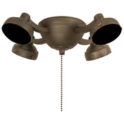 Minka Aire - K34L-HBZ - Four Light Fan Light Kit - Heirloom Bronze