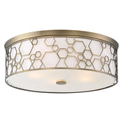 Minka-Lavery - 1845-108-L - LED Flush Mount - Polished Satin Brass